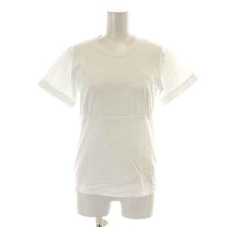 コムデギャルソンコムデギャルソン コムコム Tシャツ カットソー 半袖 XS 白(Tシャツ(半袖/袖なし))
