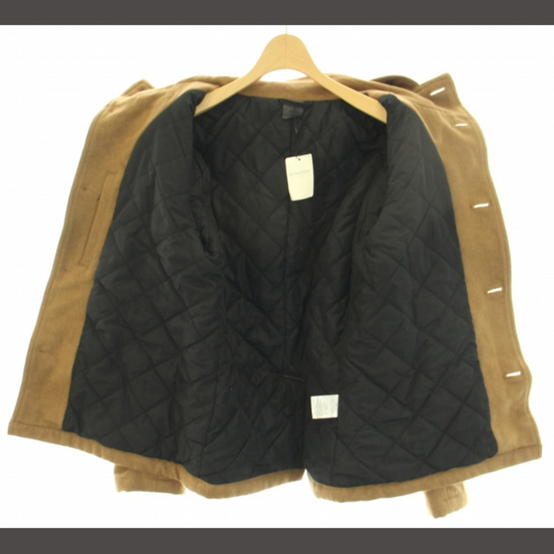 HARE(ハレ)のハレ ジャケット アウター ショート丈 フード ウール S 茶 ブラウン メンズのジャケット/アウター(ブルゾン)の商品写真