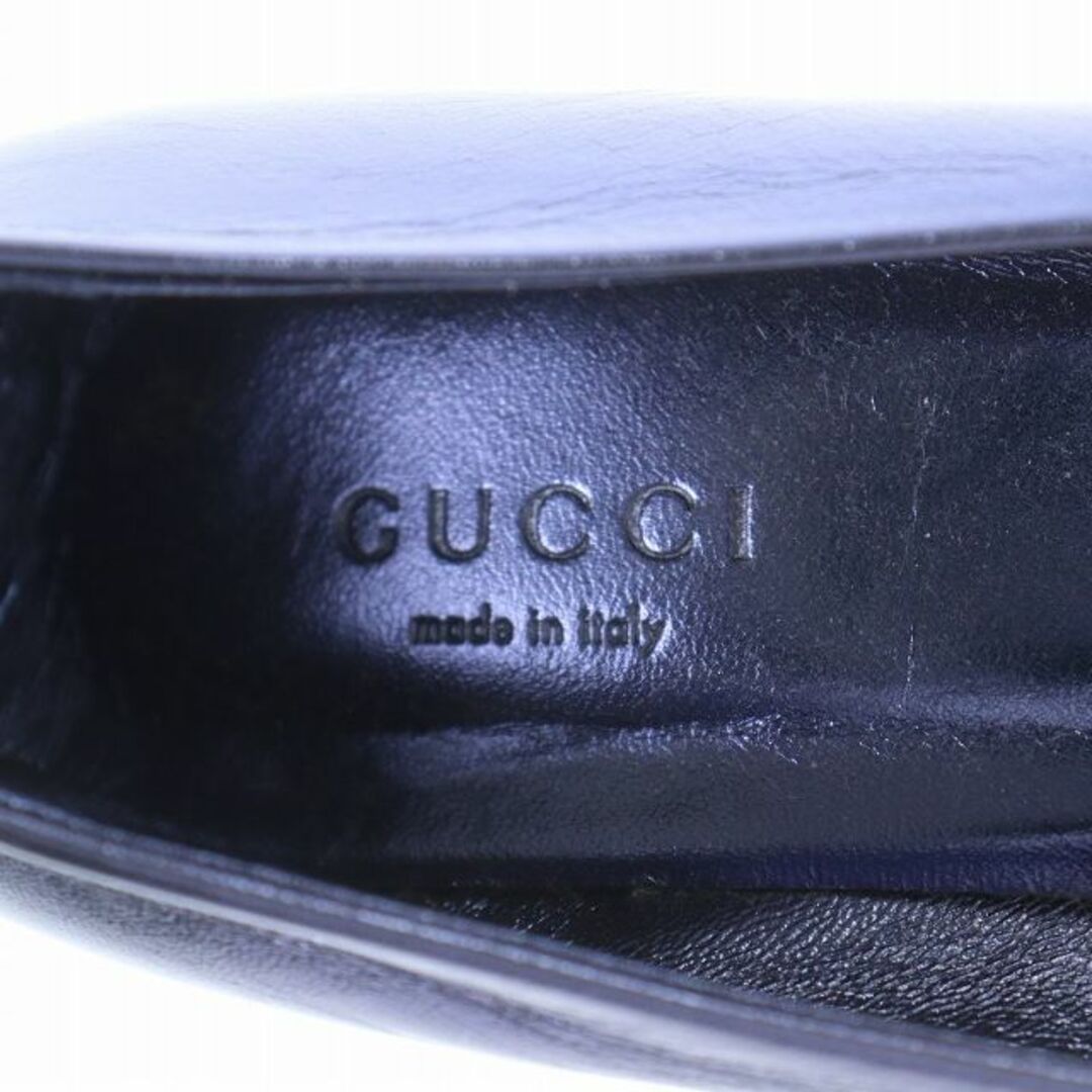 Gucci(グッチ)のグッチ GGスパークリング インターロッキング パンプス 22.5 紫 レディースの靴/シューズ(ハイヒール/パンプス)の商品写真