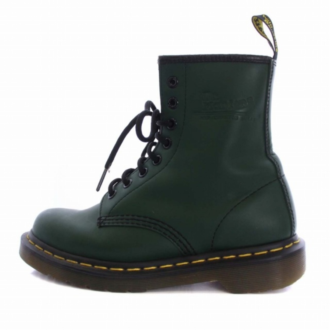 Dr.Martens(ドクターマーチン)のドクターマーチン NAPPA 8 ホール ショートブーツ レザー 23cm 緑 レディースの靴/シューズ(ブーツ)の商品写真