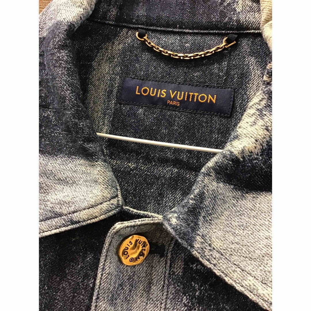 LOUIS VUITTON(ルイヴィトン)のLOUIS VUITTON コットンデニムジャケット メンズのジャケット/アウター(Gジャン/デニムジャケット)の商品写真