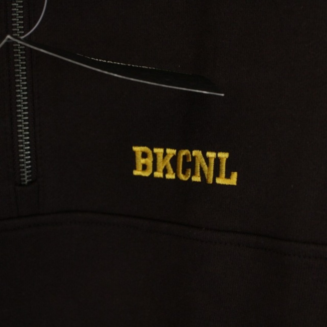 Back Channel(バックチャンネル)のBACK CHANNEL HALF ZIP SWEAT M 茶 メンズのトップス(その他)の商品写真