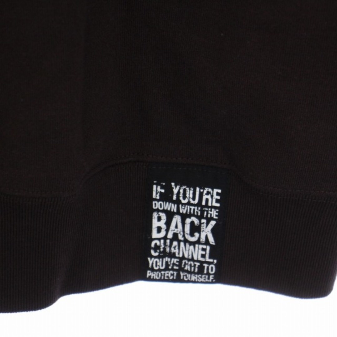 Back Channel(バックチャンネル)のBACK CHANNEL HALF ZIP SWEAT M 茶 メンズのトップス(その他)の商品写真