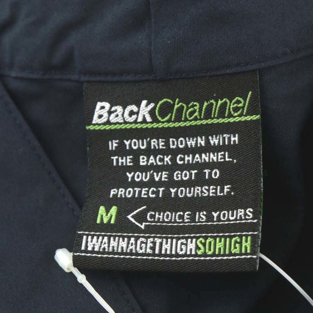 Back Channel(バックチャンネル)のBACK CHANNEL COOLMAX SCOUT SHIRT シャツ M 紺 メンズのトップス(シャツ)の商品写真