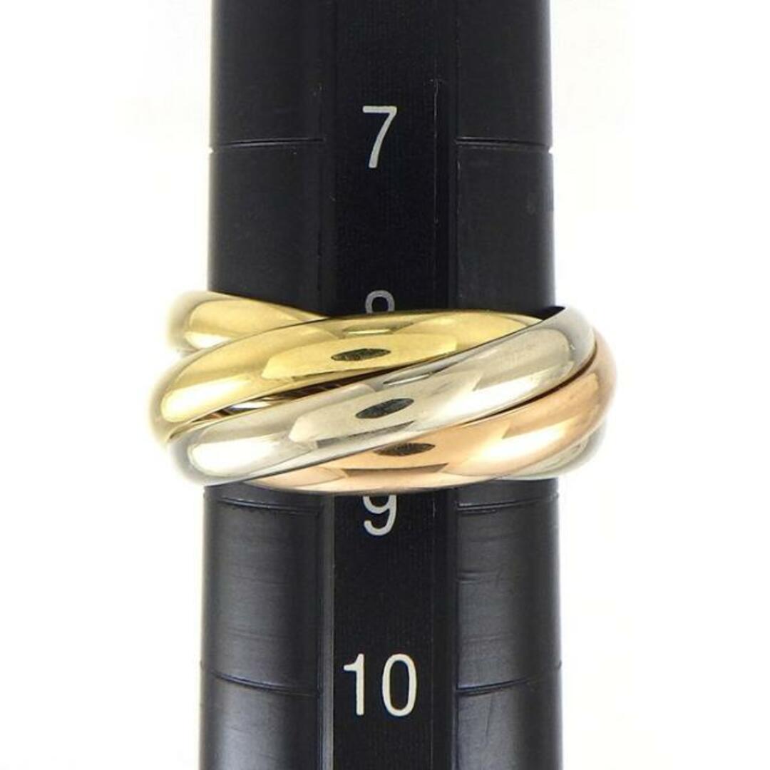 Cartier(カルティエ)のカルティエ Cartier リング トリニティ 5連 スリーカラー K18PG K18WG K18YG 8.5号 / #48 【中古】 レディースのアクセサリー(リング(指輪))の商品写真