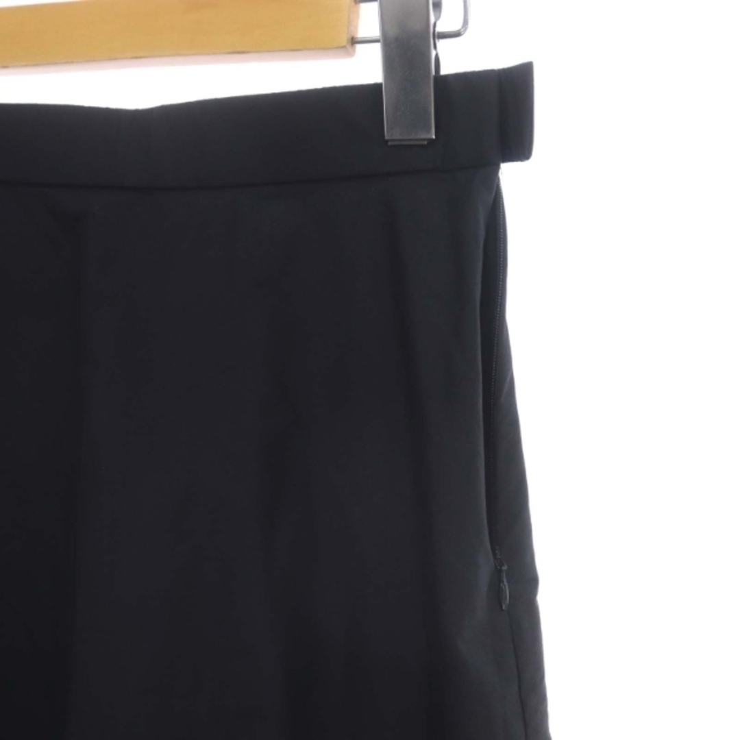NOLLEY'S(ノーリーズ)のノーリーズ 22SS タフタギャザースカート ロング 36 黒 ブラック レディースのスカート(ロングスカート)の商品写真