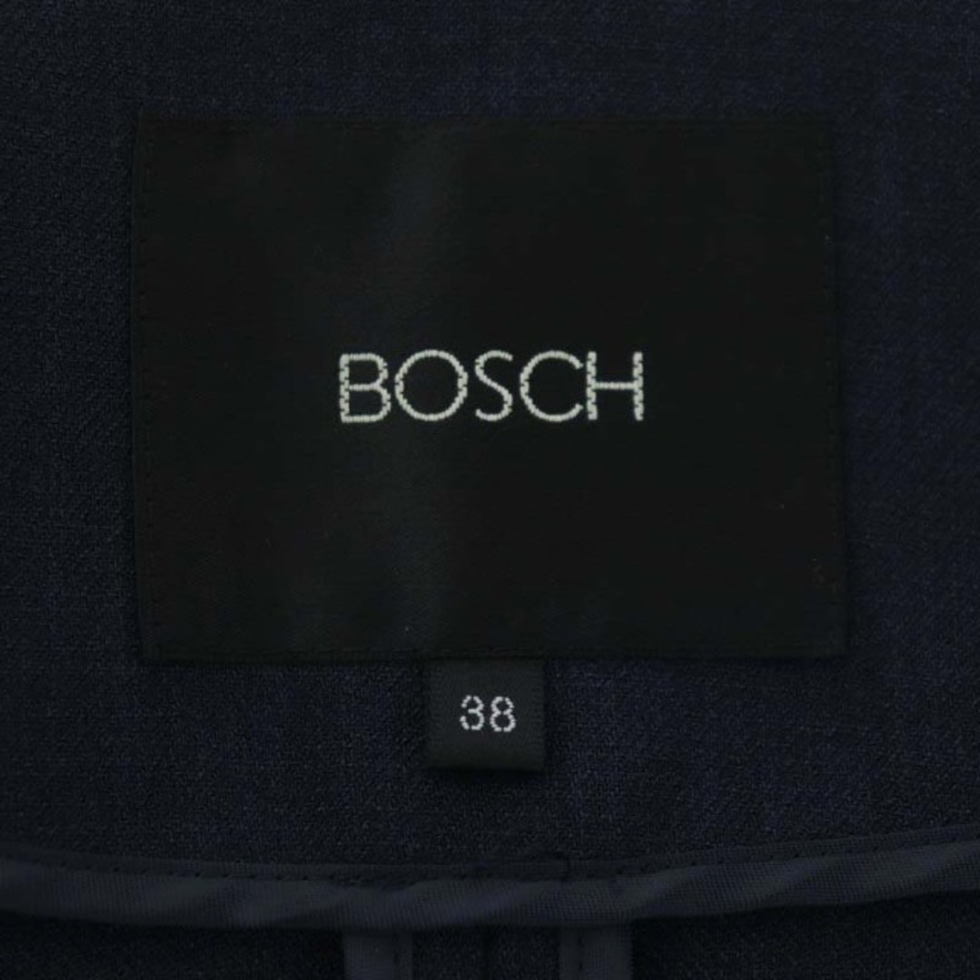 BOSCH(ボッシュ)のボッシュ BOSCH ノーカラージャケット アウター 薄手 38 紺 ネイビー レディースのジャケット/アウター(その他)の商品写真
