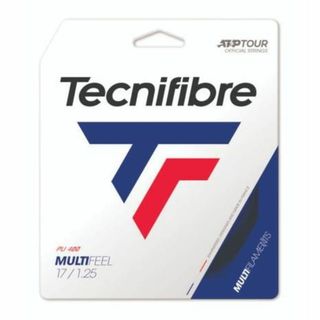 テクニファイバー(Tecnifibre)のテクニファイバー　硬式テニスストリング　マルチフィール1.25　ブラック(その他)