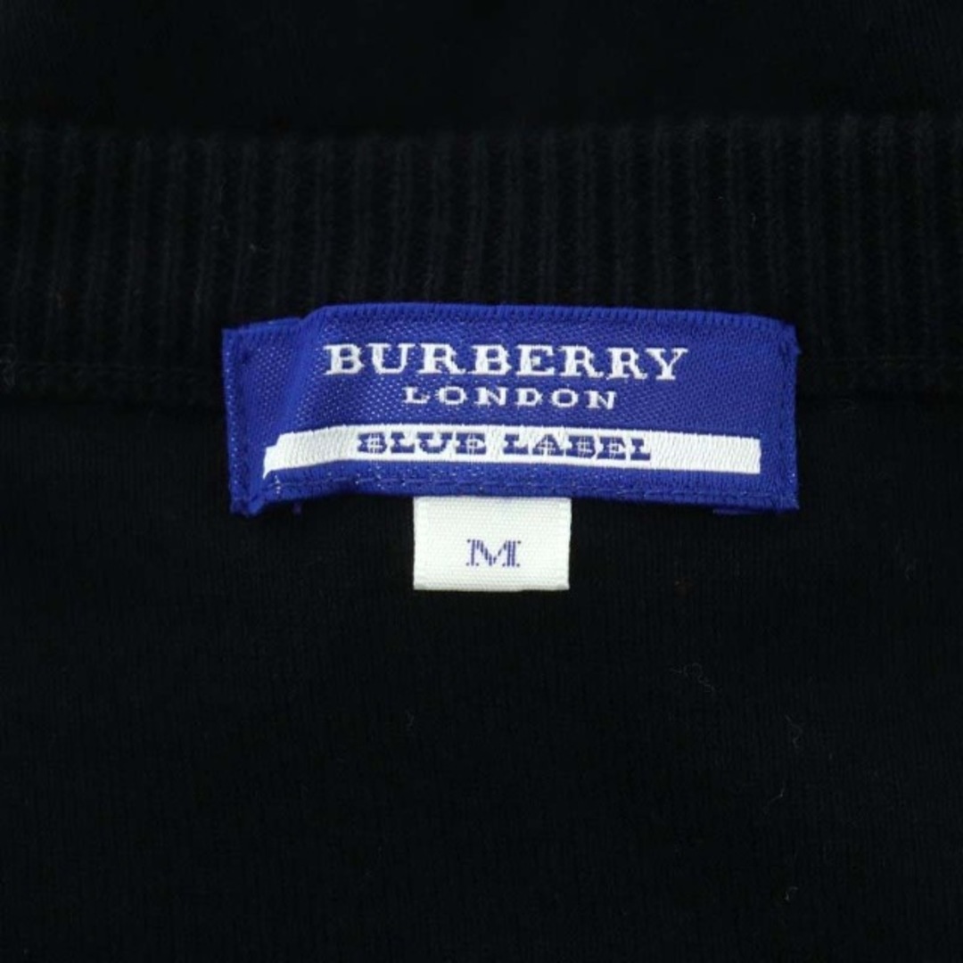 BURBERRY BLUE LABEL(バーバリーブルーレーベル)のバーバリーブルーレーベル アンサンブルニット カーディガン カットソー M レディースのトップス(アンサンブル)の商品写真