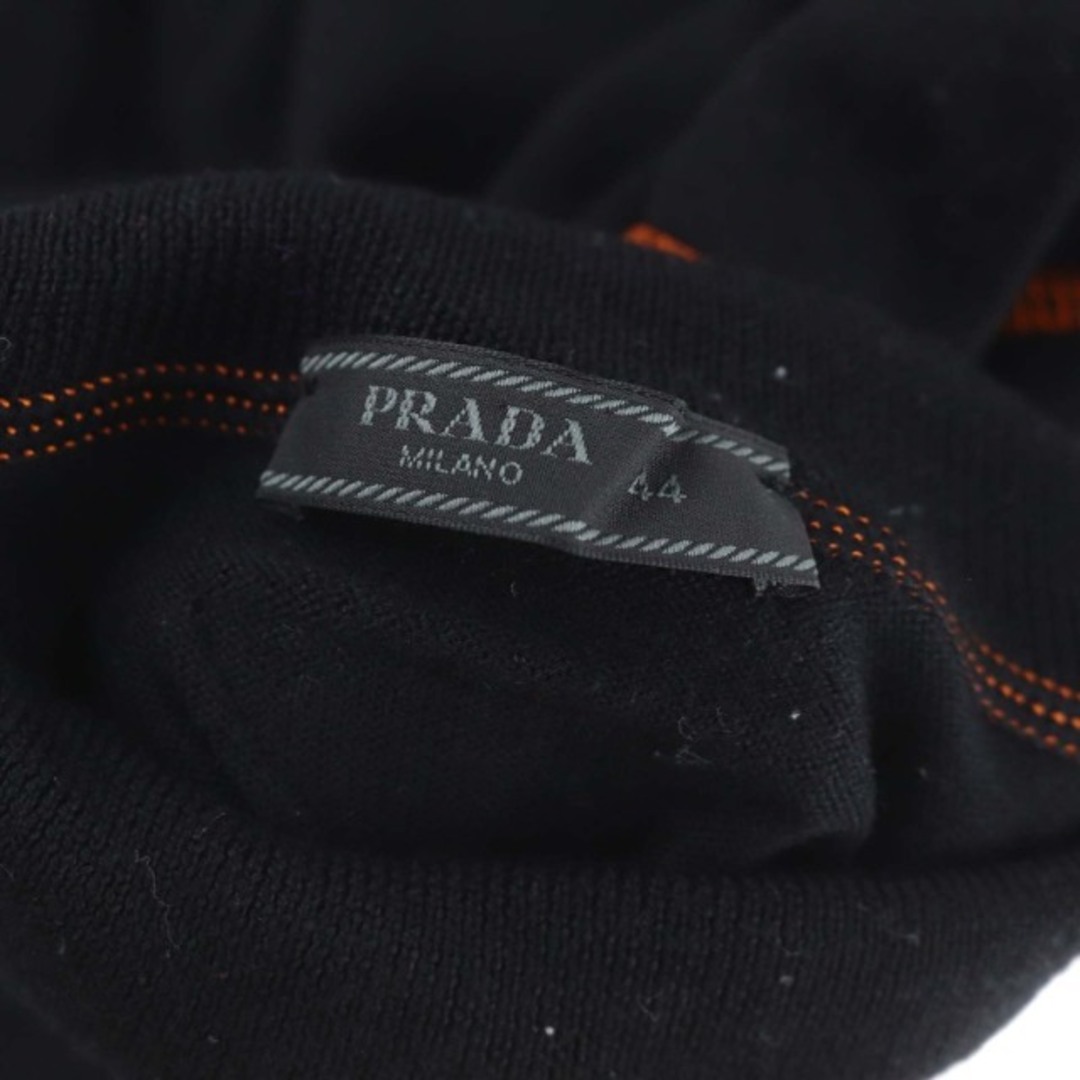 PRADA(プラダ)のプラダ ステッチデザインバックトライアングルタートルネックニット セーター 長袖 レディースのトップス(ニット/セーター)の商品写真