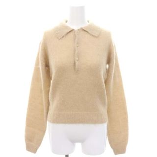 オーラリー BRUSHED SUPER KID MOHAIR KNIT(ニット/セーター)