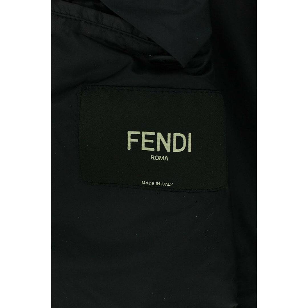 FENDI(フェンディ)のフェンディ  FW0206 フード付きズッカ柄モッズコート メンズ 46 メンズのジャケット/アウター(モッズコート)の商品写真