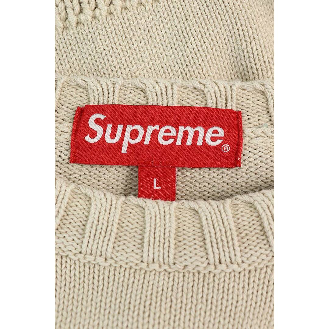 Supreme(シュプリーム)のシュプリーム  23SS  Small Box Stripe Sweater スモールボックスストライプニット メンズ L メンズのトップス(ニット/セーター)の商品写真