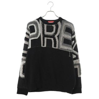 シュプリーム(Supreme)のシュプリーム  21AW  Chenille Logo Sweater シェニールロゴニット メンズ M(ニット/セーター)