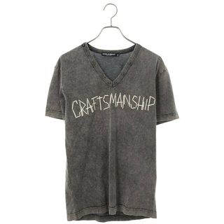 ドルチェアンドガッバーナ(DOLCE&GABBANA)のドルチェアンドガッバーナ  G8KK0Z Craftsmanship刺繍Tシャツ メンズ 44(Tシャツ/カットソー(半袖/袖なし))