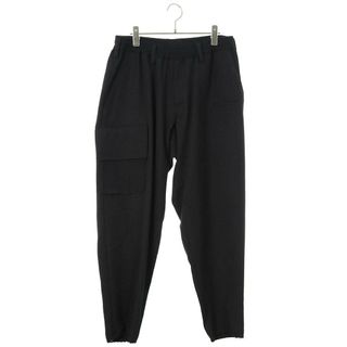 その他Yohji Yamamoto ヨウジヤマモト ウール100% テーパード ラップ パンツ sizeS/紺 ◇■◎メンズ