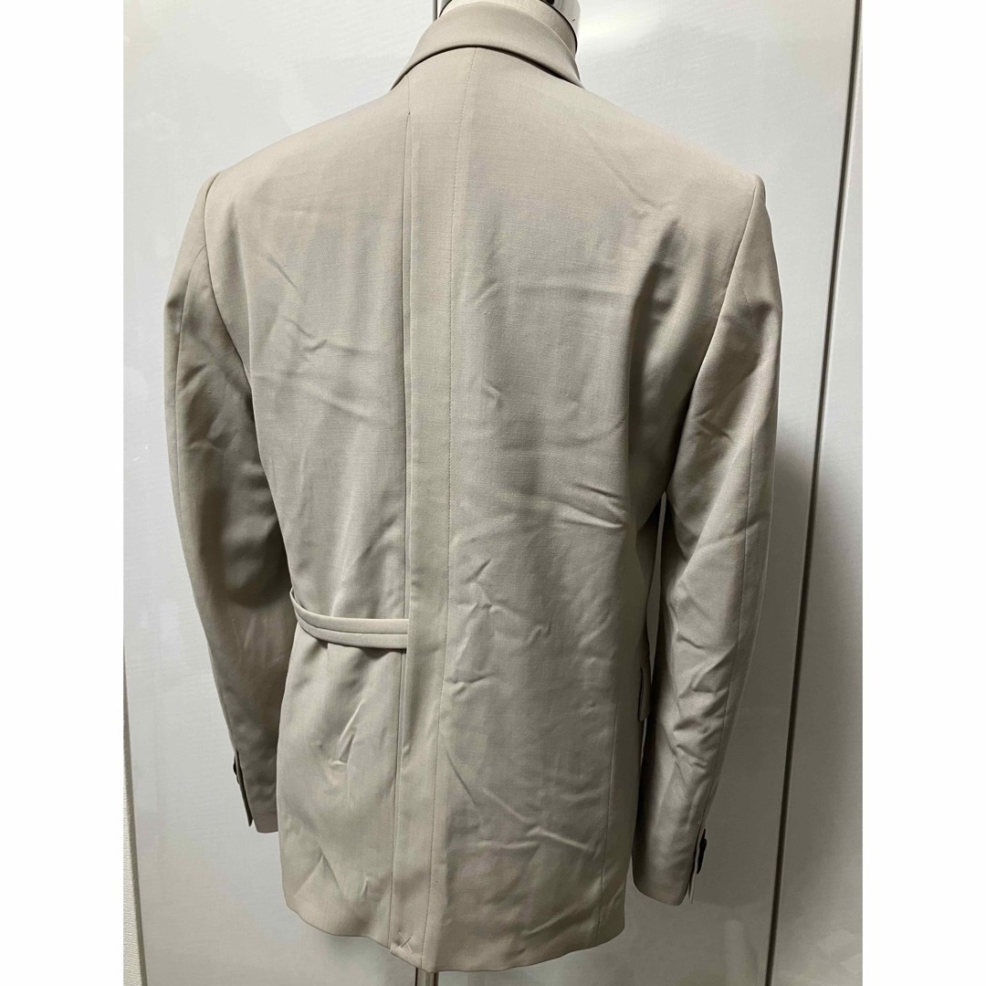system homme システムオム ベージュ テーラードジャケット 46 system homme システムオム ベージュ テーラードジャケット 46