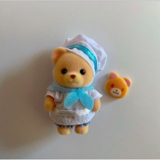 シルバニアファミリー(シルバニアファミリー)のクマの赤ちゃん　にぎやか赤ちゃんパン屋さん　おいしい時間　シルバニア(キャラクターグッズ)