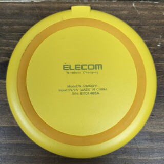 エレコム(ELECOM)のエレコム ワイヤレス充電器　w-qa03xya(バッテリー/充電器)