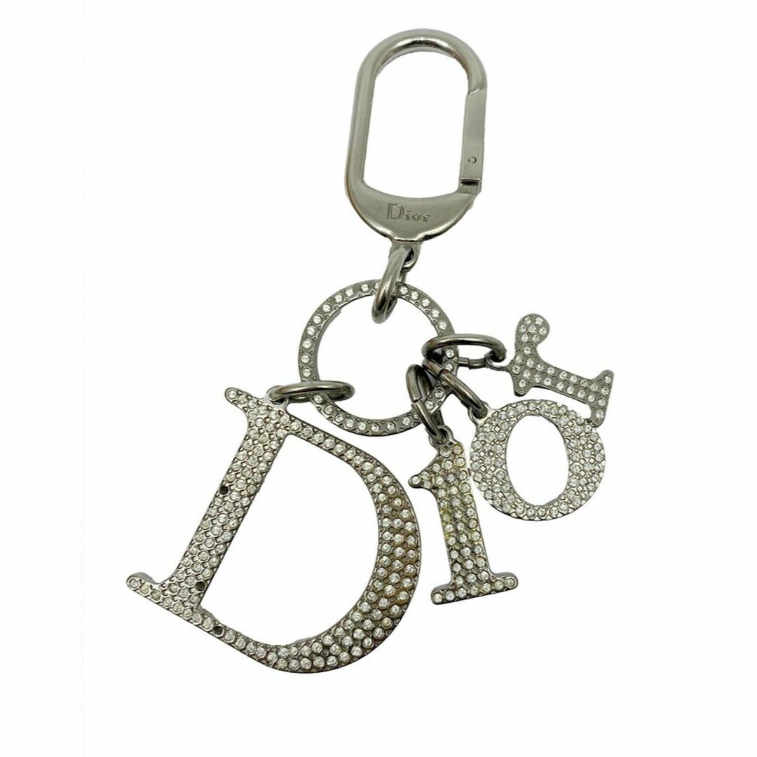 Dior - 【中古】Christian Dior ディオール ロゴ CD キーホルダー Dior - 【中古】Christian Dior ディオール ロゴ CD キーホルダー
