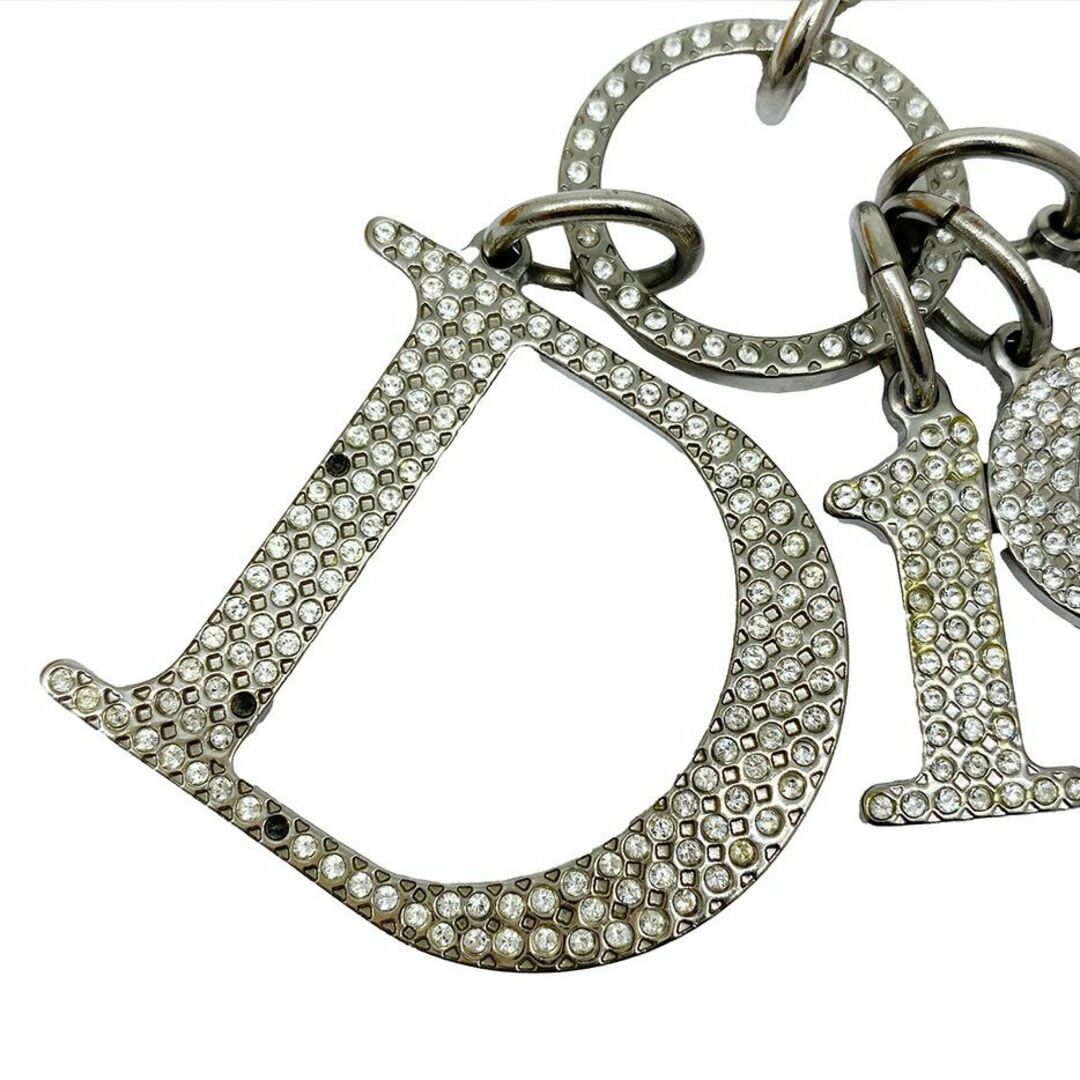 Dior - 【中古】Christian Dior ディオール ロゴ CD キーホルダー Dior - 【中古】Christian Dior ディオール ロゴ CD キーホルダー