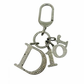 ディオール(Dior)の【中古】Christian Dior ディオール　ロゴ　CD　キーホルダー　キーリング　チャーム　アクセサリー　ラインストーン　レディース　 【ブランドギャラリー東心斎橋店】(キーホルダー)