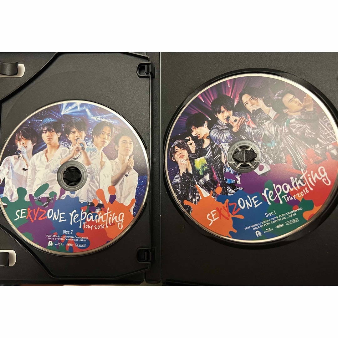 Sexy Zone(セクシー ゾーン)のSexyZone　repainting　Tour　2018 BluRay エンタメ/ホビーのDVD/ブルーレイ(アイドル)の商品写真