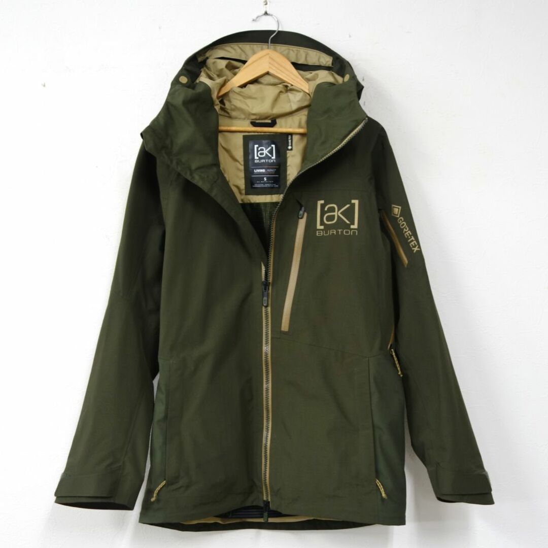 美品 バートン BURTON ak GORE TEX CYCLC Jacket メンズ S サイクリック ジャケット スノーボード ウェア アウトドア  ゴアテックス