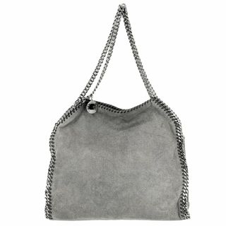 ステラマッカートニー(Stella McCartney)の【限定価格】Stella McCartney ステラマッカートニー ハンドバッグ ファラベラ スモールトート トートバッグ ショルダーバッグ 肩掛け かばん 鞄 261063    グレー ガンメタル金具 レディース【中古品】(ハンドバッグ)