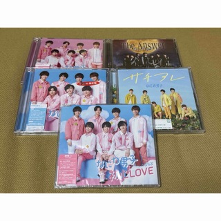 ナニワダンシ(なにわ男子)のなにわ男子／初心LOVE・The answer・サチアレ／初回盤CD(アイドル)