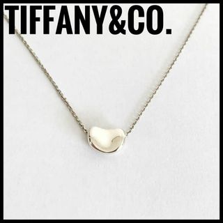 ティファニー(Tiffany & Co.)の【美品】ティファニー ビーン デザイン ペンダント シルバー ネックレス エルサ(ネックレス)