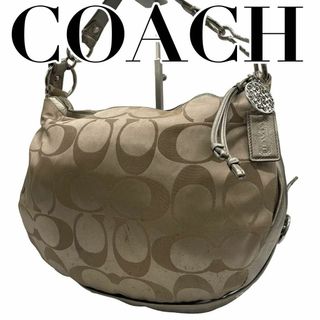 コーチ(COACH)のCOACH コーチ　13787 ショルダーバッグ　2way ハンドバッグ　茶系(ショルダーバッグ)