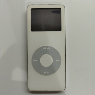 アイポッド(iPod)の初代ipodナノ　2GB(ポータブルプレーヤー)