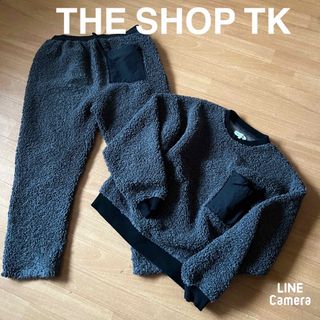 サイズアウトの為出品致します最終セール新品未使用　THE SHOP TK ザショップティーケースーツ　千鳥柄