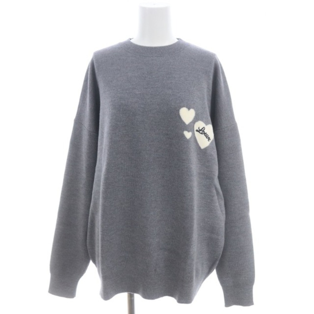 SHロエベLOEWEXS身幅ロエベ LOEWE HEART LOEWE SWEATER ニット セーター