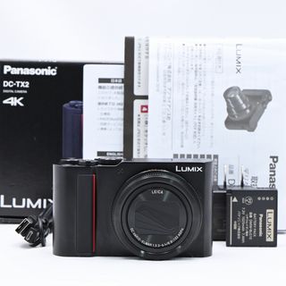 パナソニック(Panasonic)のPanasonic LUMIX TX2 光学15倍 ブラック DC-TX2-K(コンパクトデジタルカメラ)