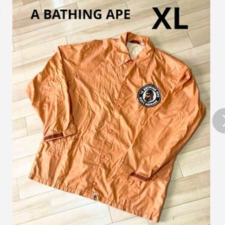 アベイシングエイプ(A BATHING APE)のエイプ　ナイロンジャケット　XL(ナイロンジャケット)