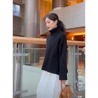 y様専用　Drop shoulder Pullover(ニット/セーター)