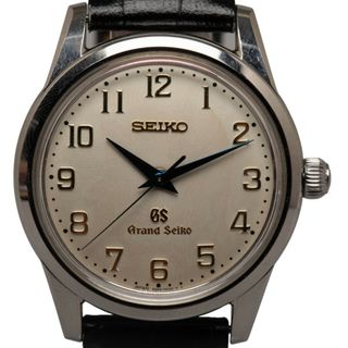 セイコー(SEIKO)のセイコー グランドセイコー メカニカル 腕時計 SBGW003 9S54-0020 手巻き ホワイト文字盤 ステンレススチール メンズ SEIKO 【1-0136368】(腕時計(アナログ))