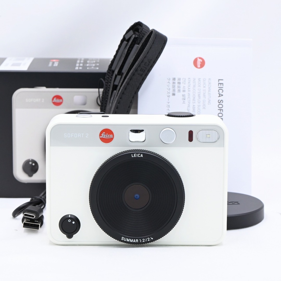 Leica ゾフォート2 SOFORT ホワイトカメラ