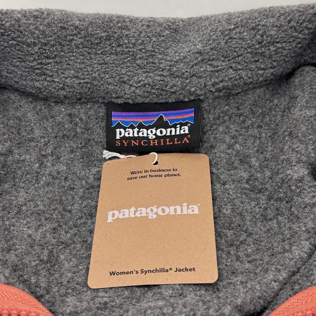 patagonia(パタゴニア)の新品 パタゴニア レディース シンチラ ジップアップ ジャケット グレー S レディースのジャケット/アウター(ブルゾン)の商品写真