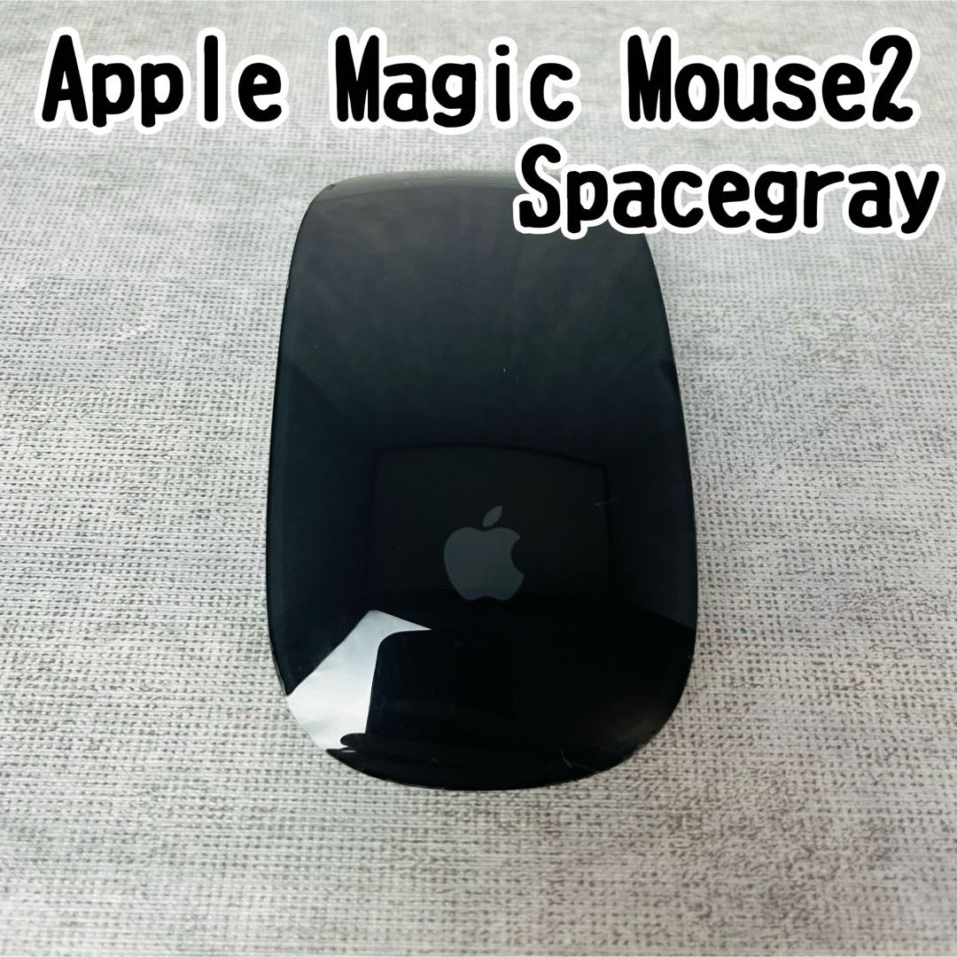 Apple(アップル)のApple MagicMouse2 A1657 マジックマウス2 スペースグレイ スマホ/家電/カメラのPC/タブレット(PC周辺機器)の商品写真