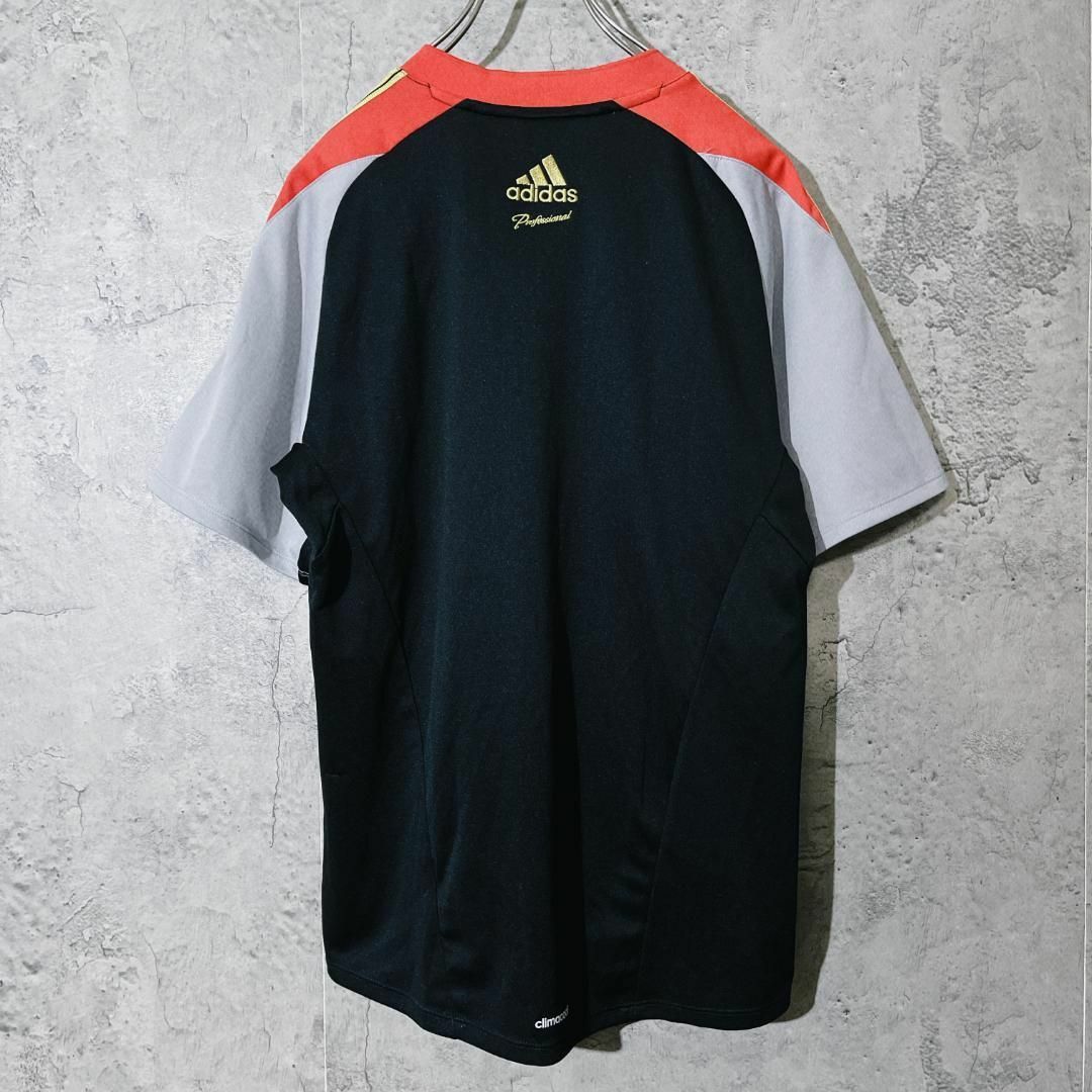 adidas(アディダス)の【翌日配送 ✿】adidas アディダス Tシャツ 半袖 トップス 刺繍ロゴ M メンズのトップス(Tシャツ/カットソー(半袖/袖なし))の商品写真