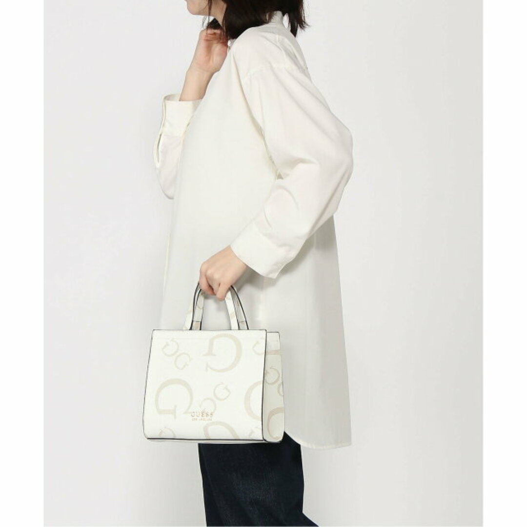 GUESS(ゲス)の【ホワイト(WHI)】(W)LINDEY Mini Tote レディースのバッグ(トートバッグ)の商品写真