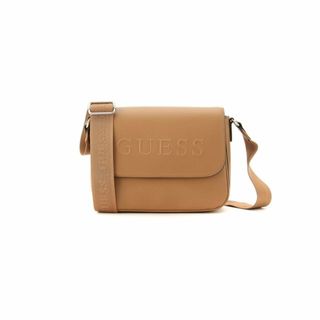 ゲス(GUESS)の【キャメル(CAM)】GUESS クロスボディバッグ (W)PETERS Crossbody Flap(ショルダーバッグ)