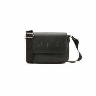 ゲス(GUESS)の【ブラック(BLA)】GUESS クロスボディバッグ (W)PETERS Crossbody Flap(ショルダーバッグ)