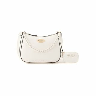 ゲス(GUESS)の【ホワイト(WHI)】(W)EASTOVER Crossbody Top Zip(ショルダーバッグ)