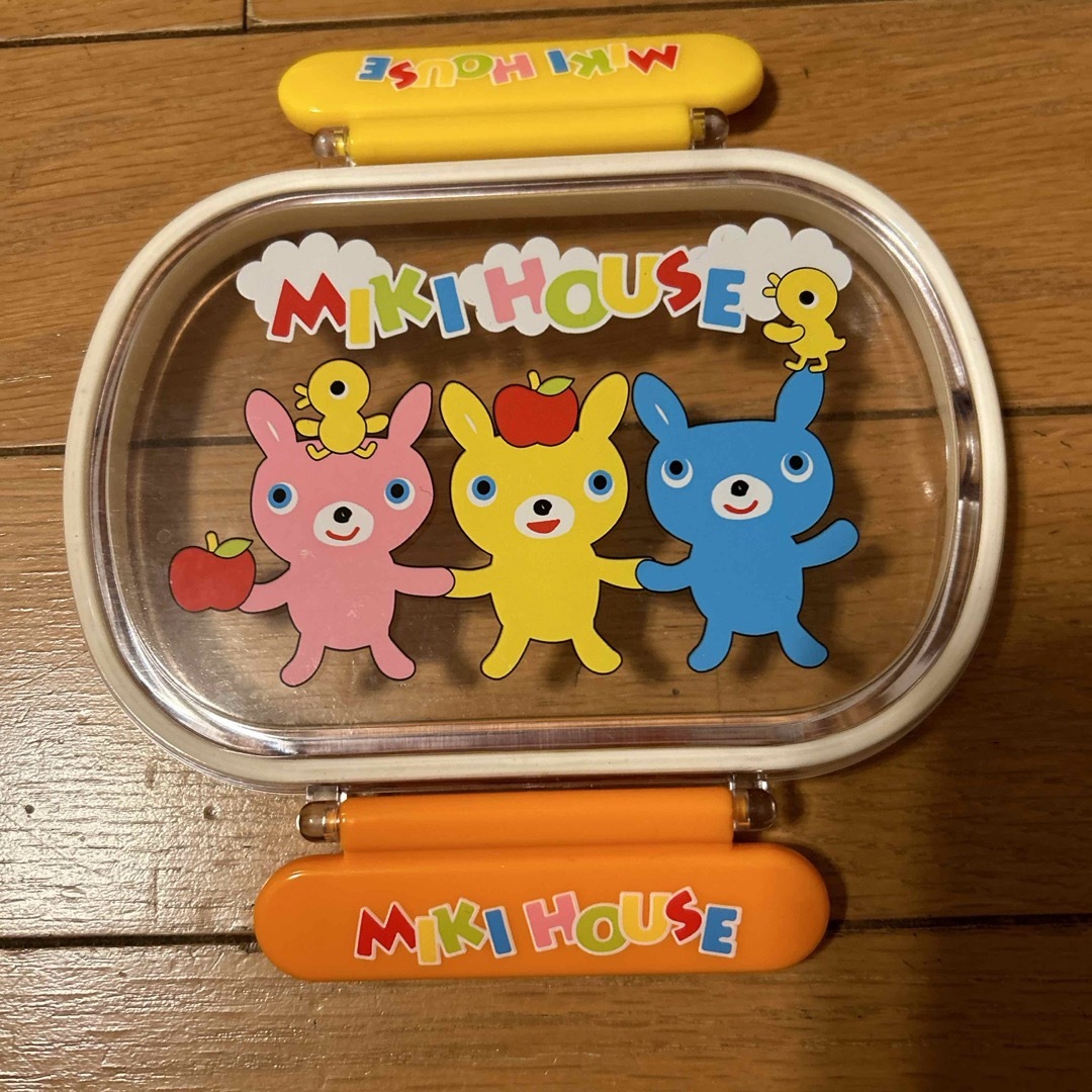 mikihouse(ミキハウス)の【中古】ミキハウス　お弁当箱 インテリア/住まい/日用品のキッチン/食器(弁当用品)の商品写真