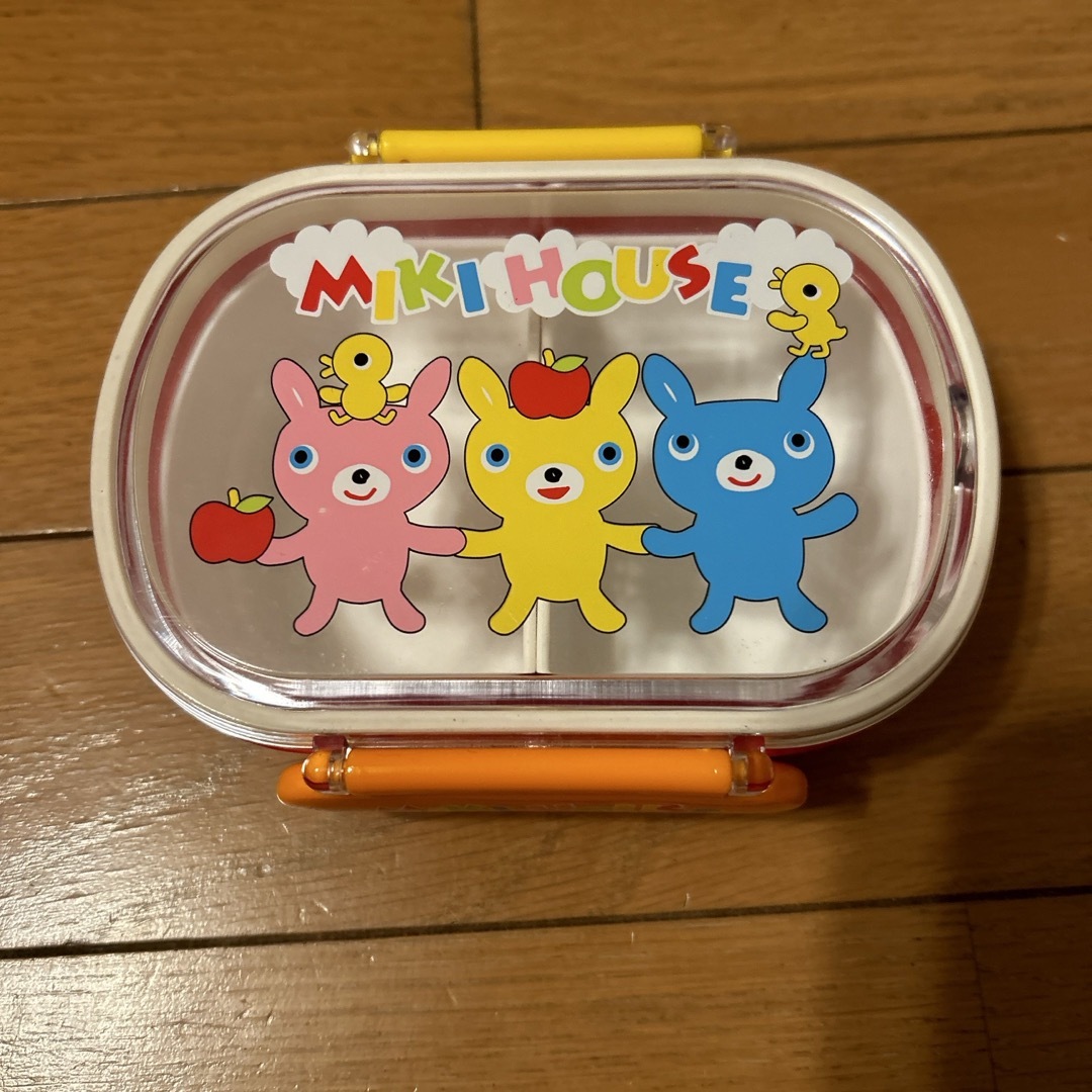 mikihouse(ミキハウス)の【中古】ミキハウス　お弁当箱 インテリア/住まい/日用品のキッチン/食器(弁当用品)の商品写真