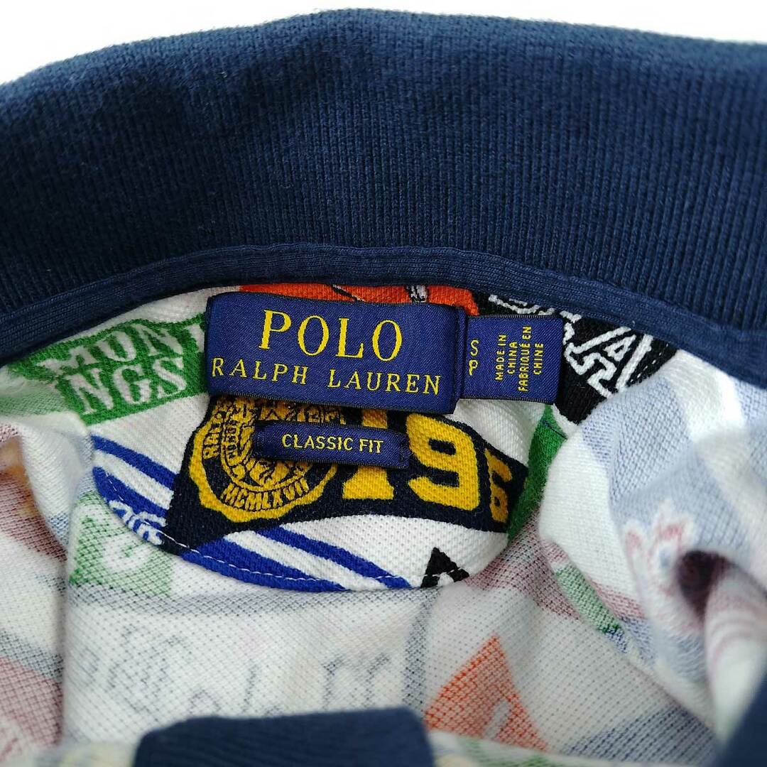 ポロラルフローレン ポロベア ベースボール ポロシャツ POLO RALPH LAUREN S マルチカラー メンズ トップス メンズのトップス(その他)の商品写真